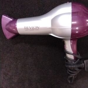 Revlon Purple and Silver Hair Dryer